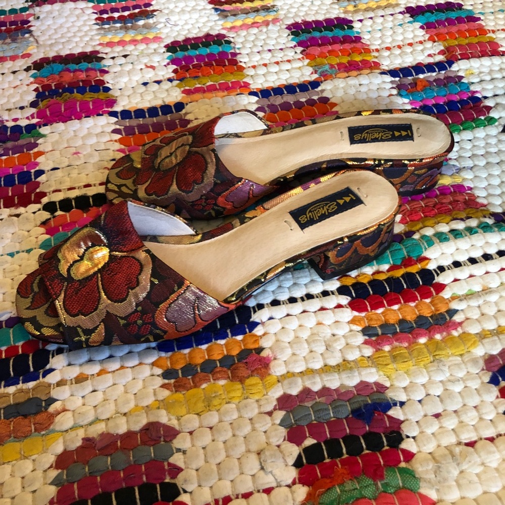 Shelly’s Brocade Slip-ons - Picture 2 of 4